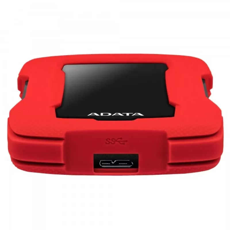 Išorinis kietasis diskas ADATA HD330 1 TB 2,5 colio Micro-USB B 3.2 Gen 1 (3.1 Gen 1) Raudonas