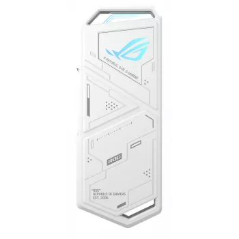 SSD dėklas ASUS ROG Strix Arion White Edition — M.2 PCIe, USB Type-C 10 Gbit/s, vieno disko