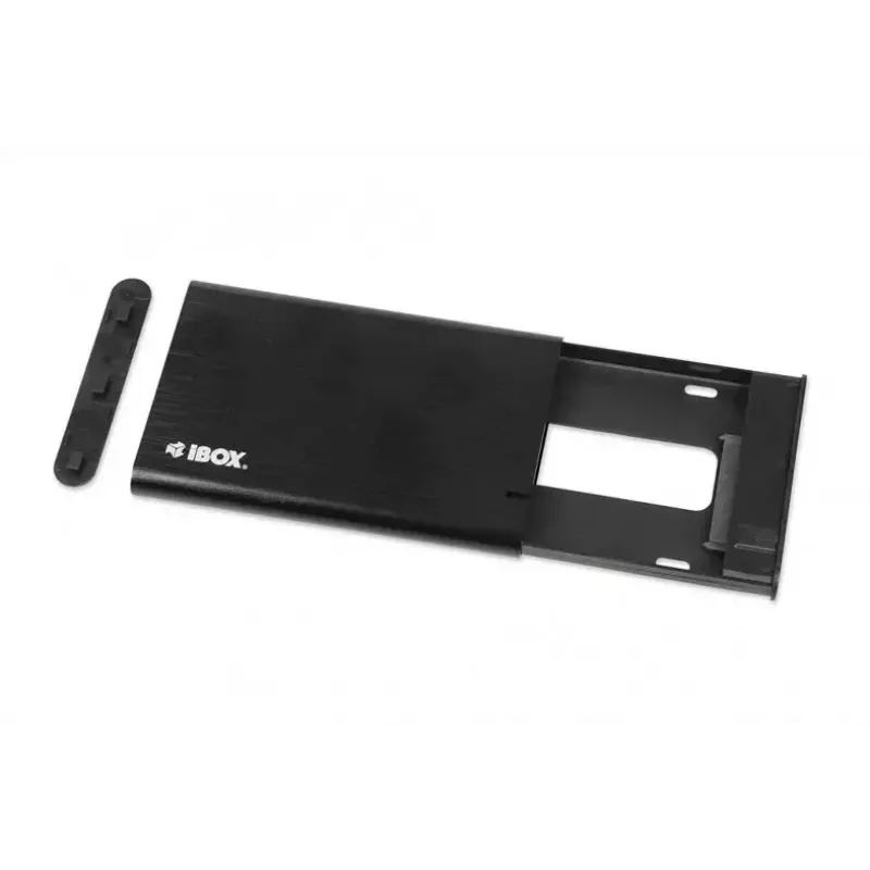 Išorinis dėklas HDD/SSD IBOX HD-05 Black – 2,5 colio SATA III, USB 3.2 Gen 1 (5 Gbit/s), Micro-USB B, UASP, iki 10 TB