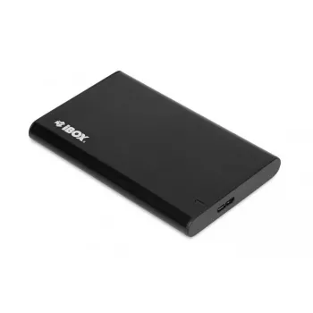 Išorinis dėklas HDD/SSD IBOX HD-05 Black – 2,5 colio SATA III, USB 3.2 Gen 1 (5 Gbit/s), Micro-USB B, UASP, iki 10 TB