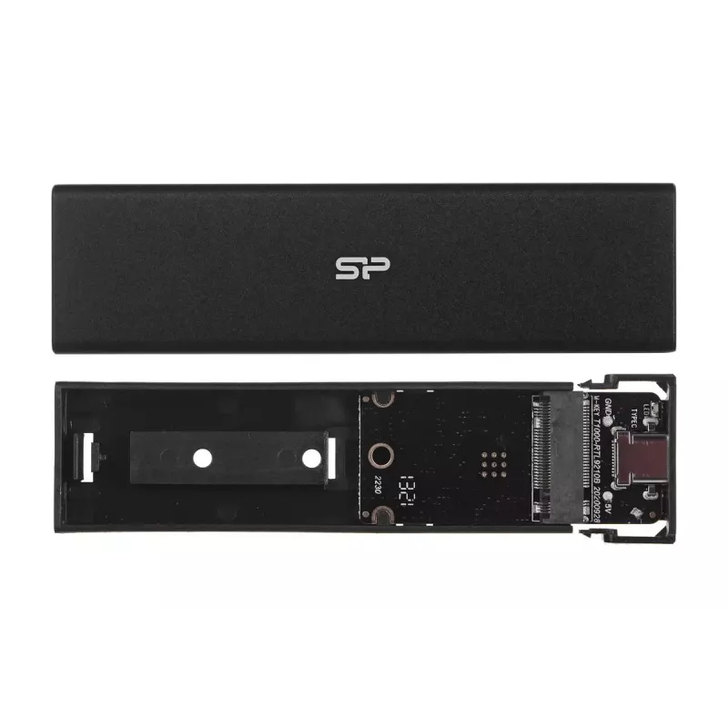 SILICON POWER PD60 išorinis M.2 NVMe/SATA SSD korpusas