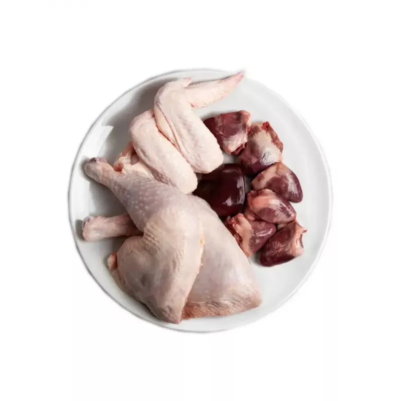 Šlapias kačių ėdalas 3coty Vištiena su žąsiena 80 g pakelis, pilnavertis suaugusioms katėms, 19% baltymų, 12% riebalų, be grūdų