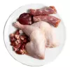 Šlapias ėdalas kačiukams 3coty Vištiena su antimi 80 g pakelis, pilnavertis ėdalas, baltymai 20%, riebalai 9%