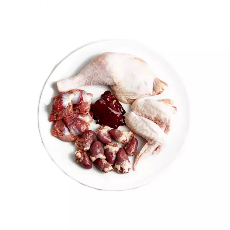 Šlapias kačių ėdalas 3coty Chicken Struvite care 80 g – ėdalo maišelis, suaugusioms katėms, vištiena, visavertis ėdalas