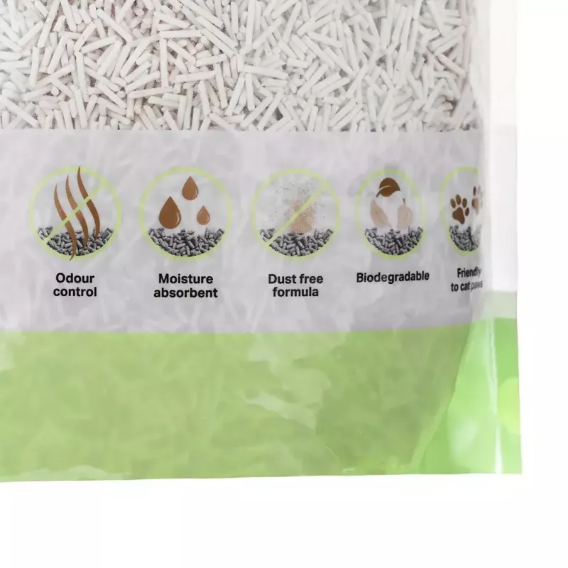 DIAMENTIQ Matcha Ultra kvarcinis tofu katilų kraikas iš žirnių pluošto, be dulkių, 2,5 kg