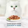 Šlapias kačių ėdalas Purina Nestlé GOURMET Perle Mini filė padaže, maišeliai 60 x 85 g, suaugusioms katėms, 80% drėgmės