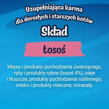Purina Felix Deli Moments lašišos pasta katėms 4 x 10 g tūbelė