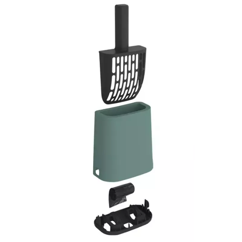 Rotho BIALA Green laikymo dėžutė kaušui ir maišeliams, 91×162×290 mm, plastikas