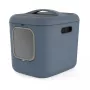 rotho Biala XL didelė plastikinė katės kraiko dėžė, mėlyna, su anglies filtru ir pakabinimo anga, 576×499×614 mm, 2,5 kg