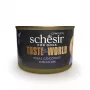 Šlapias šunų ėdalas Agras Pet Foods Schesir Taste the World 150 g – vištiena, be glitimo, suaugusiems, skardinė