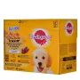 Šlapias šunų ėdalas Pedigree Junior Selection Mix 12×100g – šuniukų ėdalas, 12 pakelių (100 g), drėgmė 80,5%, baltymai 8,5%, riebalai 6%