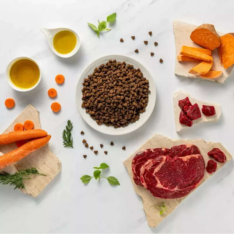 VETEXPERT RAW PALEO Ultra Mini Adult su jautiena, sausas ėdalas šuniui, 2 kg