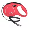 Ištraukiamas šuns pavadėlis Flexi New Classic 5 m, virvelė, dydis M, šunims iki 25 kg, juodas