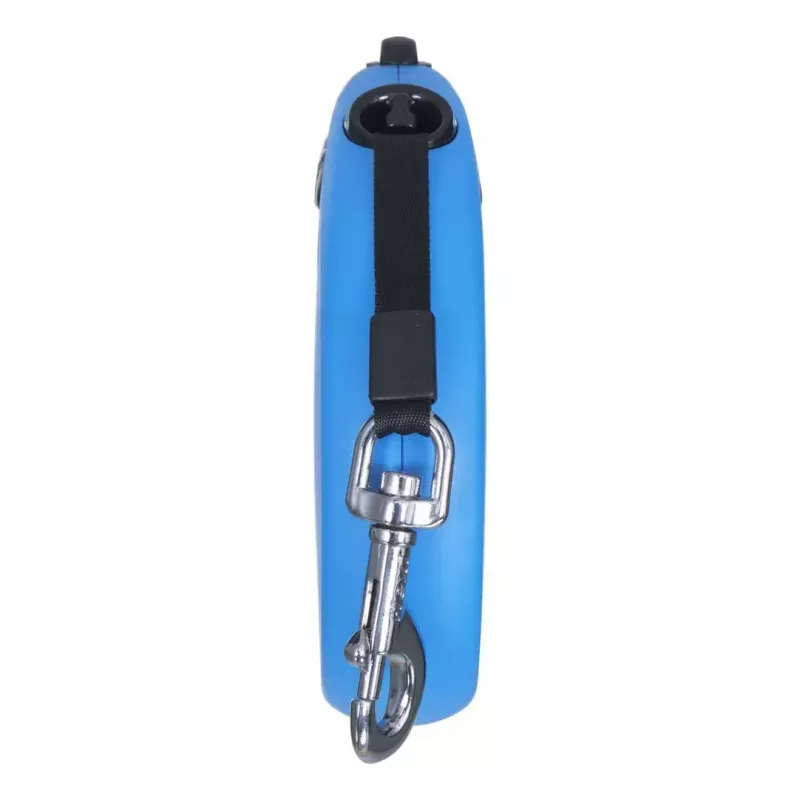 Atitraukiamas pavadėlis Flexi New Classic 8 m — Flexi 8 m virvelinis pavadėlis, mėlynas, L, maks. apkrova 50 kg