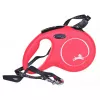 Automatinis pavadėlis Flexi New Classic M, lyninis, vidutinio dydžio, 8 m, maks. apkrova 20 kg, juodas