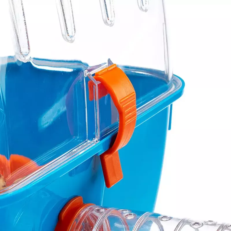 Narvas FERPLAST Combi 2 žiurkėnui, mėlynas permatomas, W795×D295×H263 mm, technopolimeras