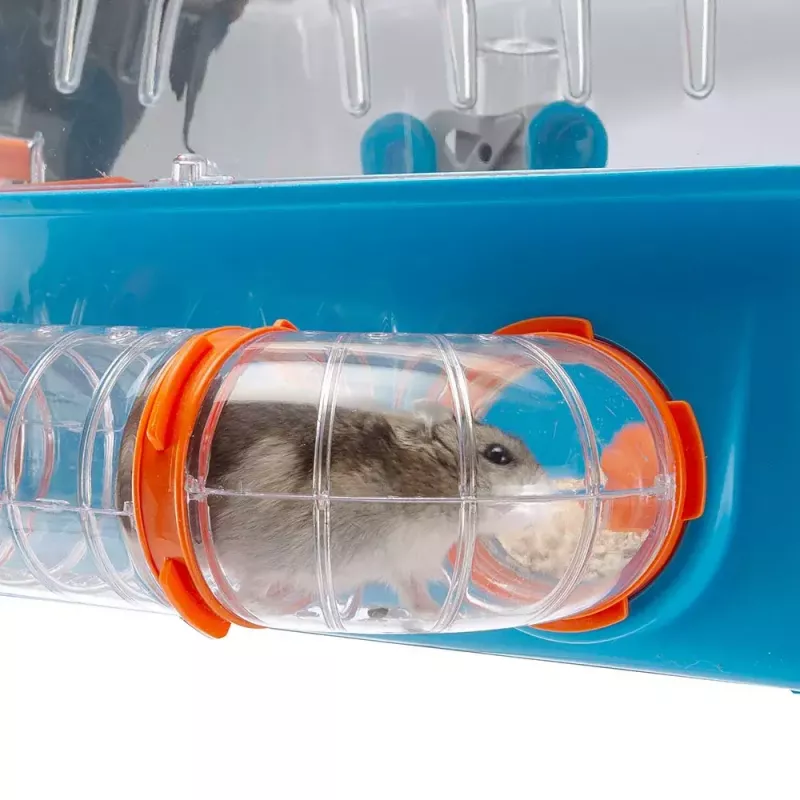Narvas FERPLAST Combi 2 žiurkėnui, mėlynas permatomas, W795×D295×H263 mm, technopolimeras