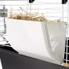 Narvelis jūrų kiaulytėms FERPLAST Casita 80 780×480×500 mm, metalas ir plastikas, pilka/juoda-balta