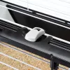 Narvas triušiams ir jūrų kiaulytėms FERPLAST Casita 120, metalas/plastikas, 1190×580×600 mm, baltas/taupe