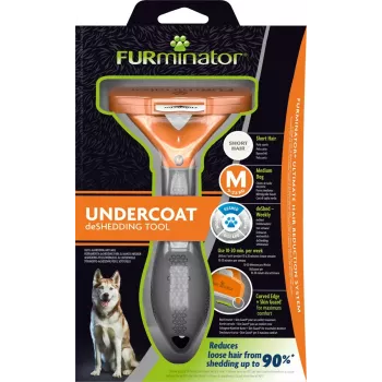 Šalinimo šepetys FURminator FUR151388 vidutiniams trumpaplaukiams šunims (10–25 kg)
