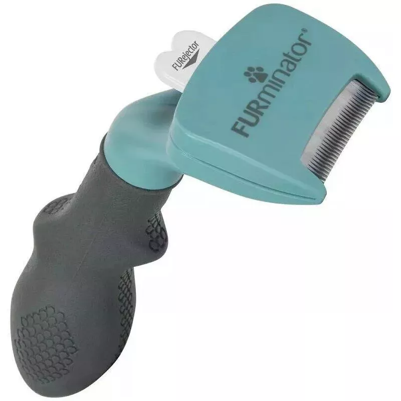 FURminator FUR151296 katės šukos ilgaplaukėms mažų veislių katėms, mažas dydis, juoda, 200 g