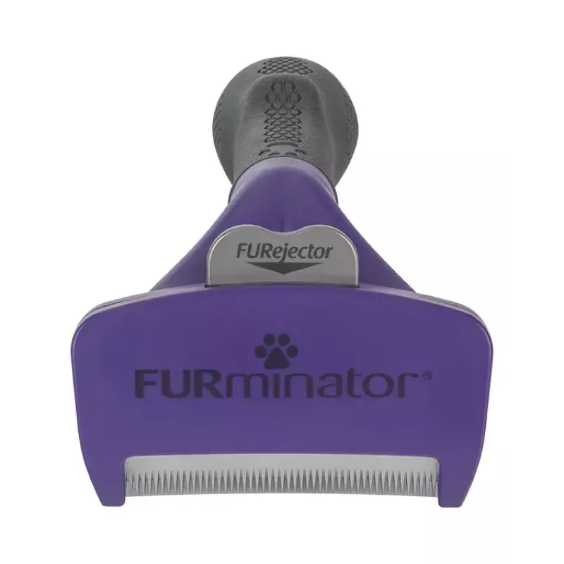 Šepetys FURminator FUR151357 ilgaplaukių kačių (Ragdoll) pavilnės šalinimui, juodas, 270 g