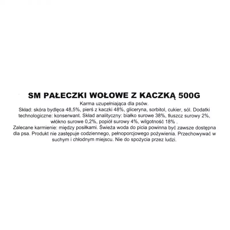 MACED Duck Skewer 500 g — antienos skonio kramtomas skanėstas šunims