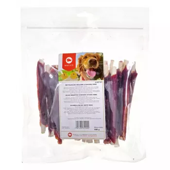 MACED Duck Skewer 500 g — antienos skonio kramtomas skanėstas šunims