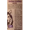 Kramtomas žaislas šunims MACED Wild boar skin 45 cm — natūrali odos kramtukas, 40 g, šernienos skonio, be cukraus ir glitimo