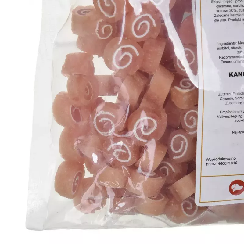 Minkšti šunų skanėstai MACED Sushi su triušiu ir žuvimi 500 g