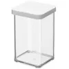 Maisto dozatorius rotho Loft 11604 stačiakampis 1 L, skaidrus technopolimeras, 100×100×142 mm