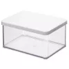 Indelis maistui Rotho Loft 11610 stačiakampis 2,25 L, technopolimeras, baltas, 200×150×96 mm
