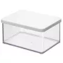Indelis maistui Rotho Loft 11610 stačiakampis 2,25 L, technopolimeras, baltas, 200×150×96 mm