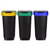 Rotho Twist 1045899999 šiukšliadėžių rinkinys, 3 x 25 l, plastikinis