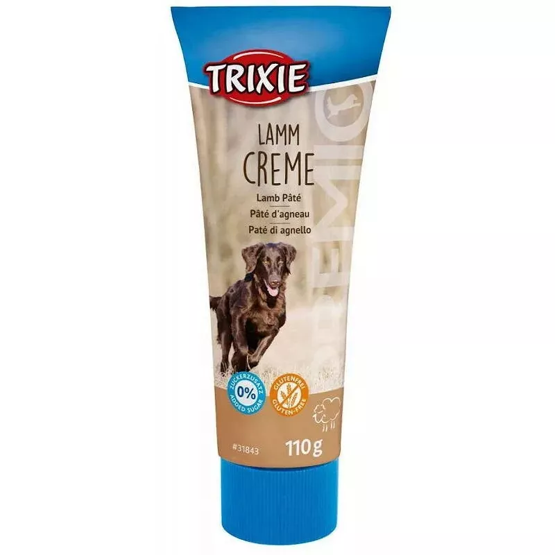 Šunų paštetas Trixie TX-31843, ėrienos paštetas 110 g, baltymai 9,8%, riebalai 24,7%, drėgmė 60%