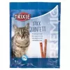 Papildomi mėsingi skanėstai katėms Trixie 42723, kalakutienos skonio, 25 g pakelis, pakuotė po 5 vnt., baltymai 33,5%, riebalai 20%