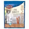 Papildomi mėsingi skanėstai katėms Trixie 42723, kalakutienos skonio, 25 g pakelis, pakuotė po 5 vnt., baltymai 33,5%, riebalai 20%