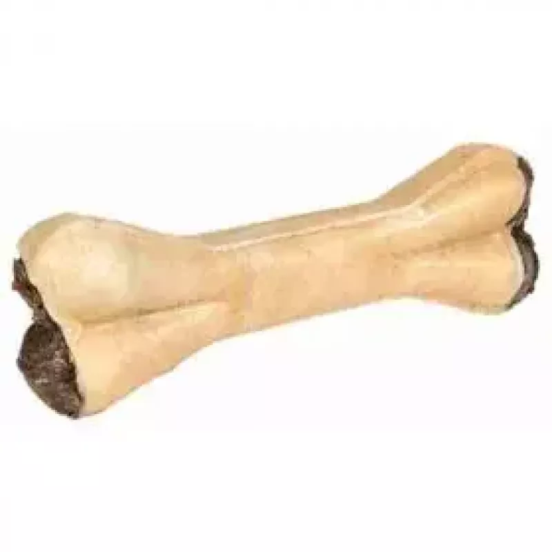 TRIXIE 27621 Kaulas šunims ir katėms, kaulų skonio, hipoalerginis, jautiena, 125 mm, 70 g, pakuotė po 2 vnt.