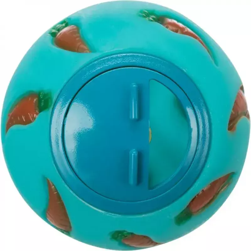 Trixie TX-6275 pramoginis kamuolys su skanėstais triušiams, plastikinis, Ø 7 cm, įvairių spalvų