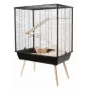 Narvas ZOLUX Neo Cozy Large Graužikams H80 juodas — metalinis/plastikinis narvas žiurkėms ir pelėms, H 80 cm, P 78 cm, G 48 cm