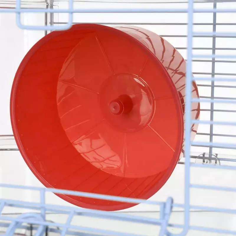 Narvelis graužikams ZOLUX Rody3 Trio – metalinis/plastikinis, 410×270×530 mm, 3 kg, su bėgimo ratu