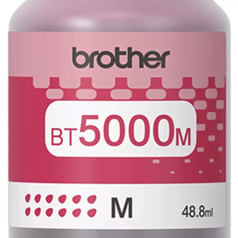 Brother BT5000M kasetė rašalinė originali itin didelės talpos purpurinė