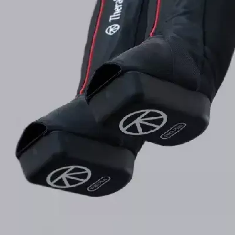 Kompresiniai batai Therabody Recovery Air Jetboots Pro Plus — viso ilgio, reguliarus, pneumatinis 20–100 mmHg, vibracija, LCD, įkraunami