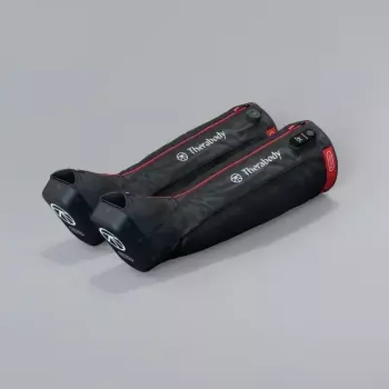 Kompresiniai batai Therabody Recovery Air Jetboots Pro Plus — viso ilgio, reguliarus, pneumatinis 20–100 mmHg, vibracija, LCD, įkraunami