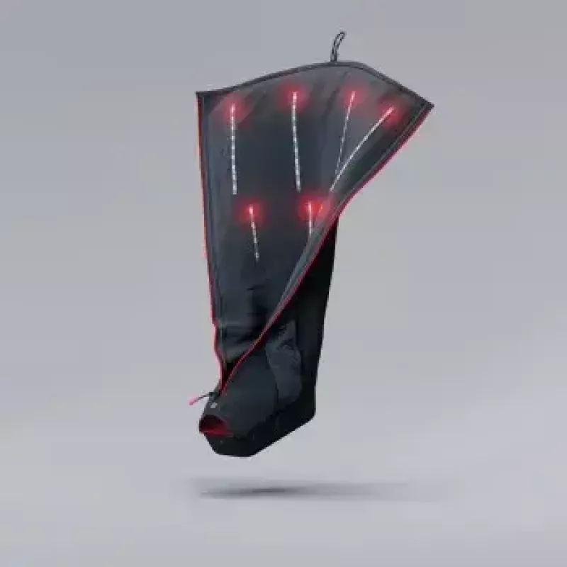 Kompresiniai batai Therabody Recovery Air Jetboots Pro Plus — viso ilgio, reguliarus, pneumatinis 20–100 mmHg, vibracija, LCD, įkraunami