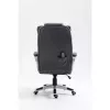 Sukiojama šildoma biuro kėdė ActiveJet YK7304, pilka, odinė sėdynė ir atlošas, reguliuojamas atlošas, dujinis keltuvas 45–55 cm