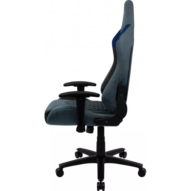 Aerocool DUKE AeroSuede universali žaidimų kėdė juoda, mėlyna