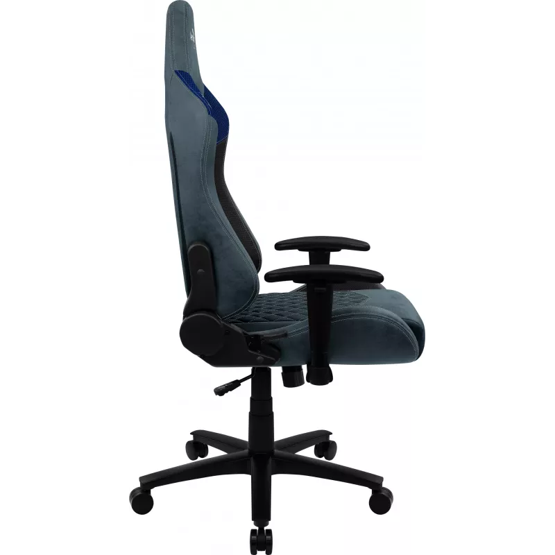 Aerocool DUKE AeroSuede universali žaidimų kėdė juoda, mėlyna
