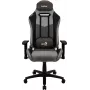 Gaming kėdė AEROCOOL DUKE AeroSuede Black Grey – 2D porankiai, drugelio mechanizmas, maks. vartotojas 150 kg