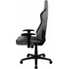 Gaming kėdė AEROCOOL DUKE AeroSuede Black Grey – 2D porankiai, drugelio mechanizmas, maks. vartotojas 150 kg